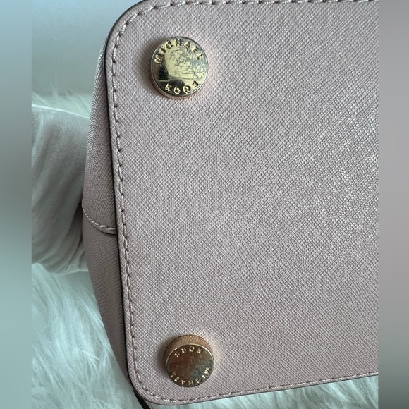 Michael kors pink large crossbody/hand dome bag - Picture 6 of 11